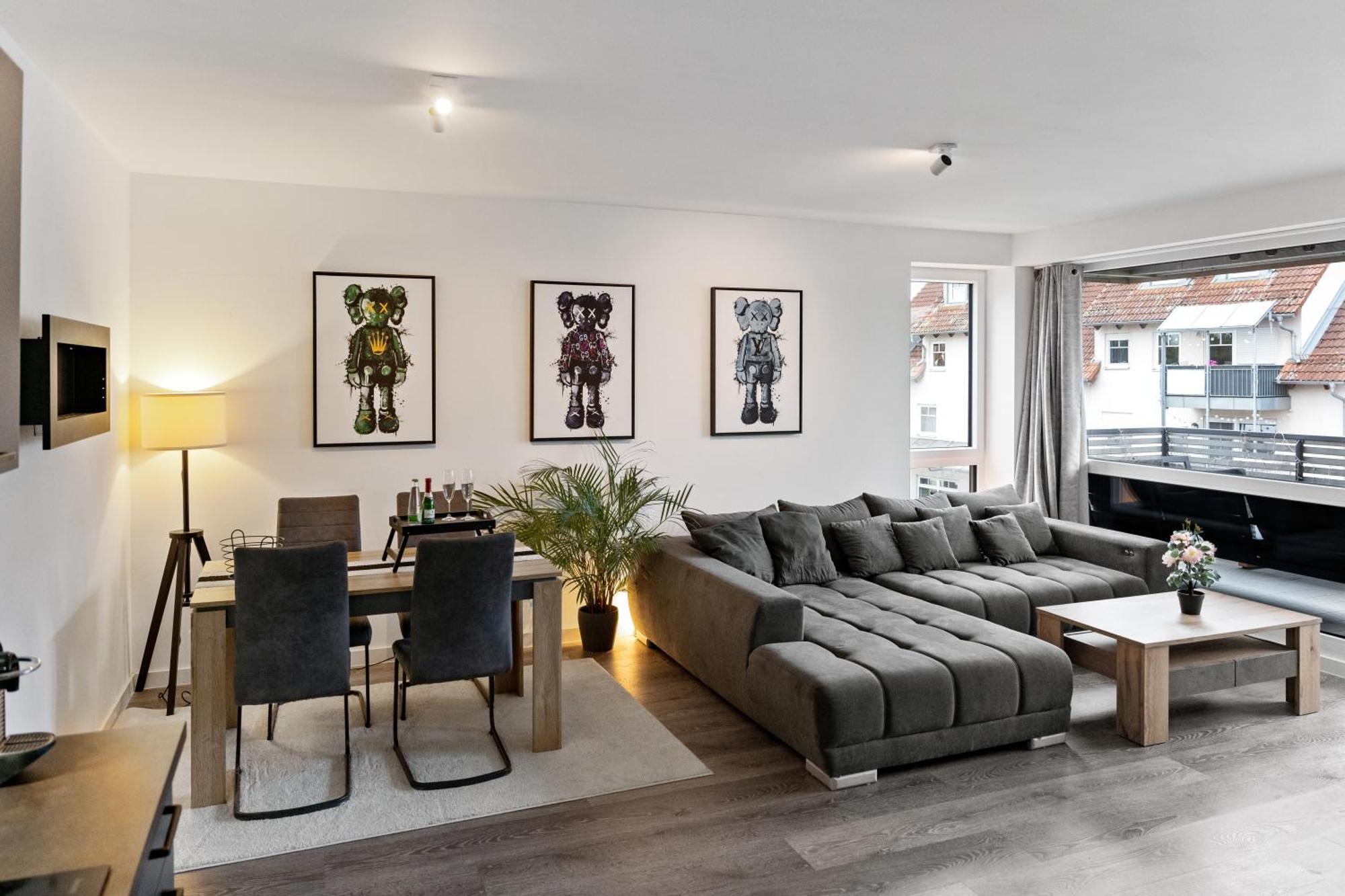 Modern Style Business Suite - Office - Kitchen - Balcony Herzogenaurach Kültér fotó