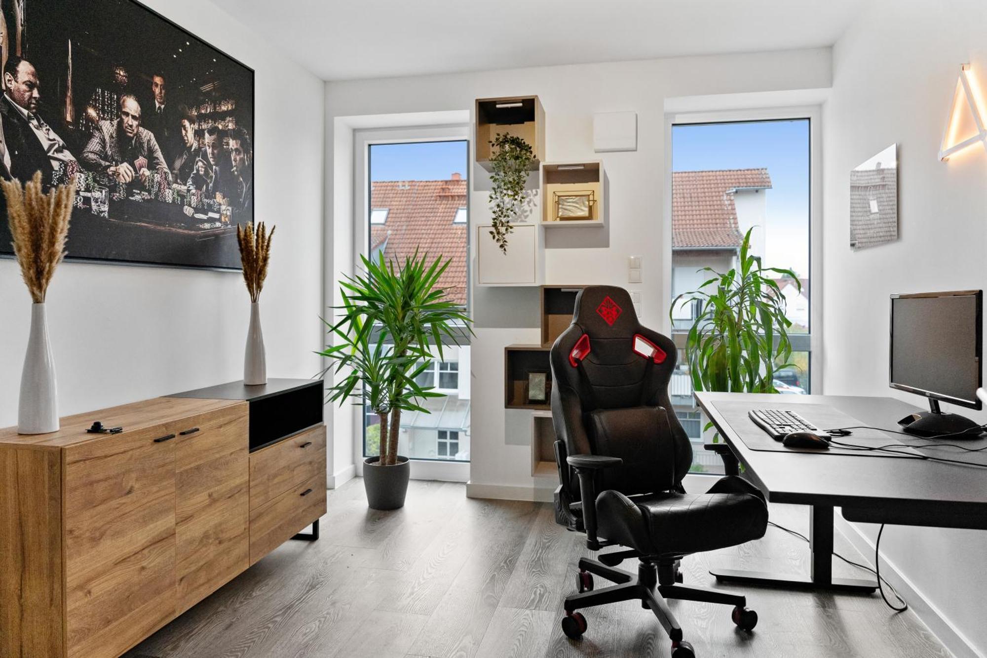 Modern Style Business Suite - Office - Kitchen - Balcony Herzogenaurach Kültér fotó
